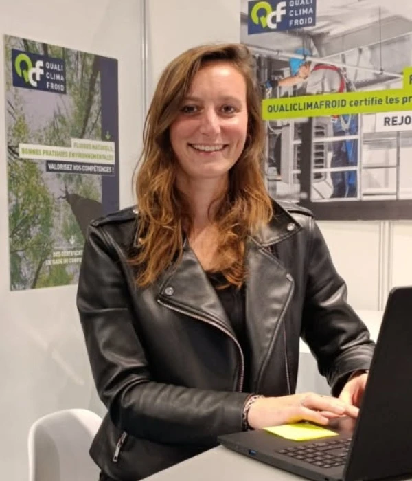 Photo d'Anaïs Rivière de chez Qualiclimafroid